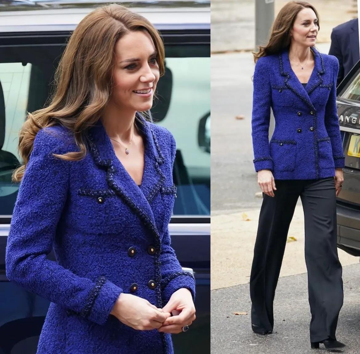 宝蓝色长袖旗袍2017端庄大气,宝蓝色西装职场搭配女