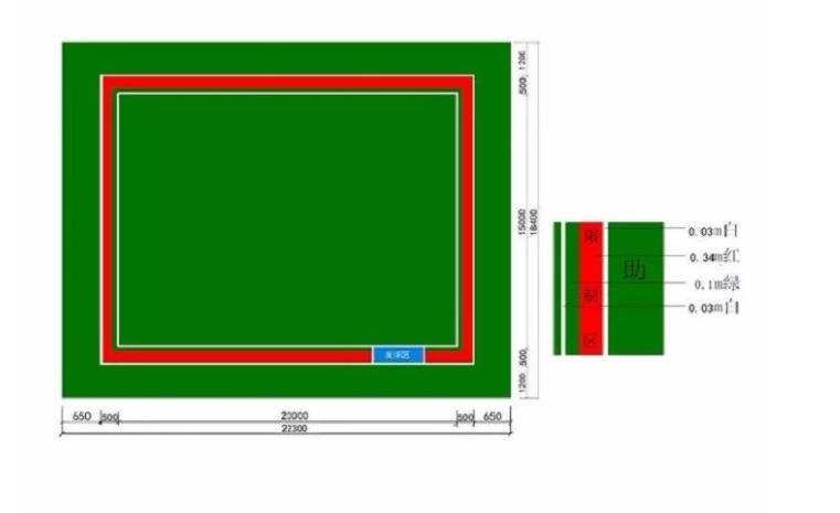 门球场专用人工草坪,人造草坪门球场施工