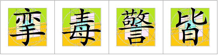 汉字书写的重心,汉字的重心是什么