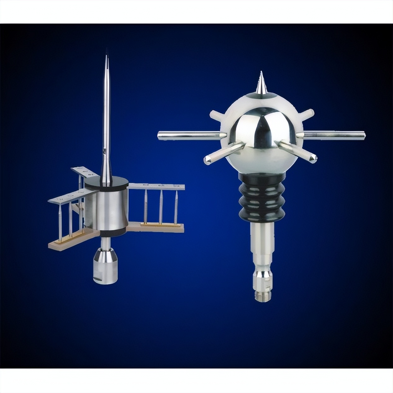 大避雷针和小避雷针联合避雷,避雷线与避雷针保护范围哪个大