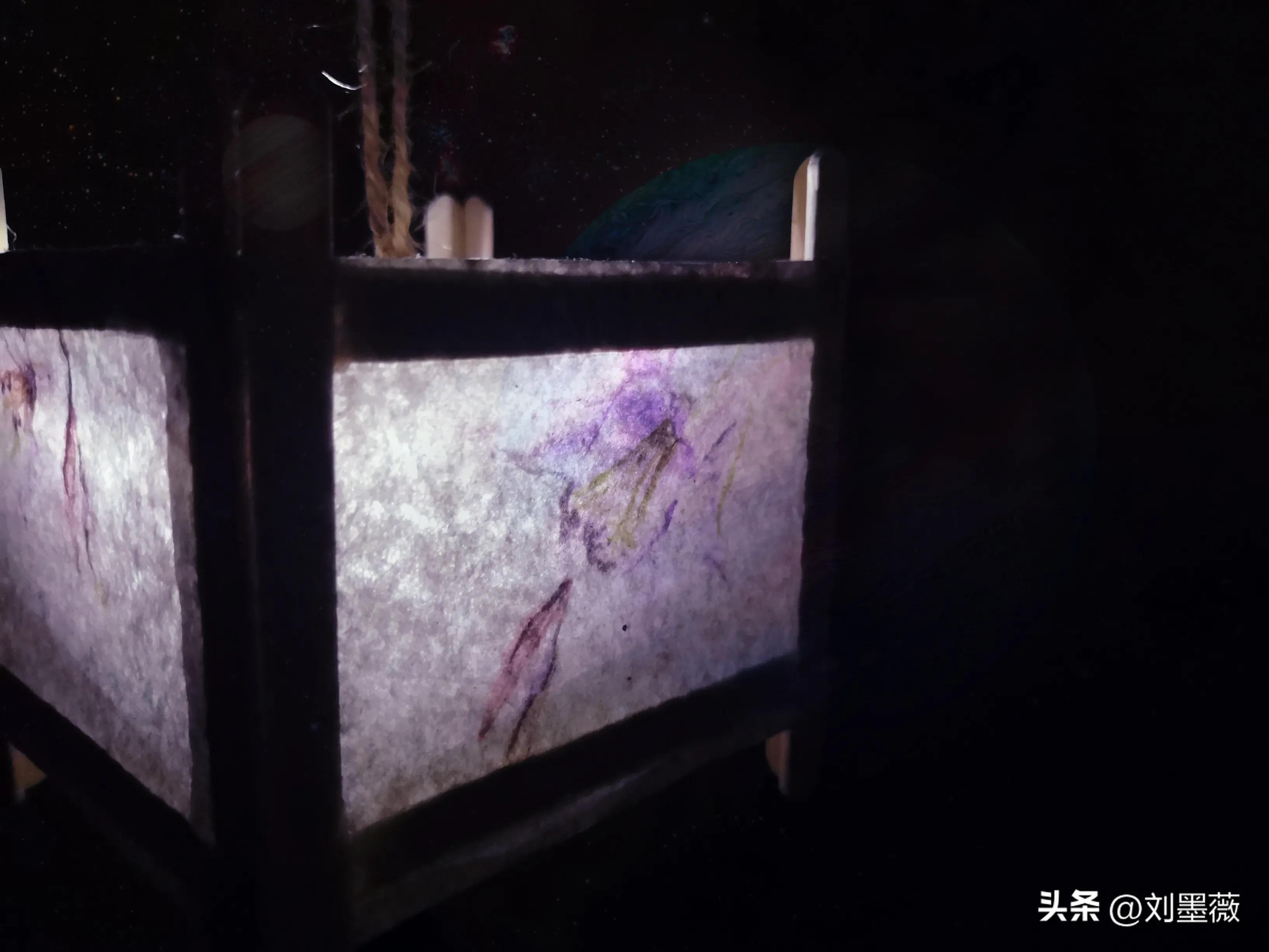 小朋友做的礼物盒,小朋友手工灯笼里面的灯用什么