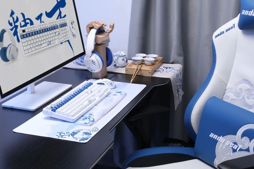 「国风浪潮」andaseaT安德斯特X达尔优，一键解锁你的国风电竞房