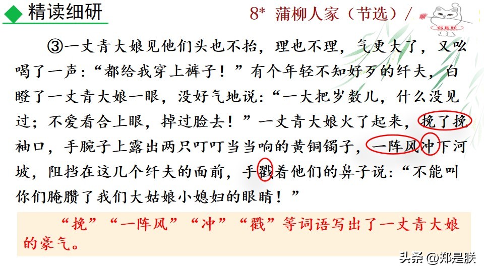 九下蒲柳人家课文,刘绍棠蒲柳人家全文