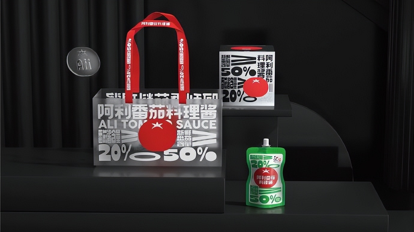 番茄酱包装设计,日本番茄酱包装设计