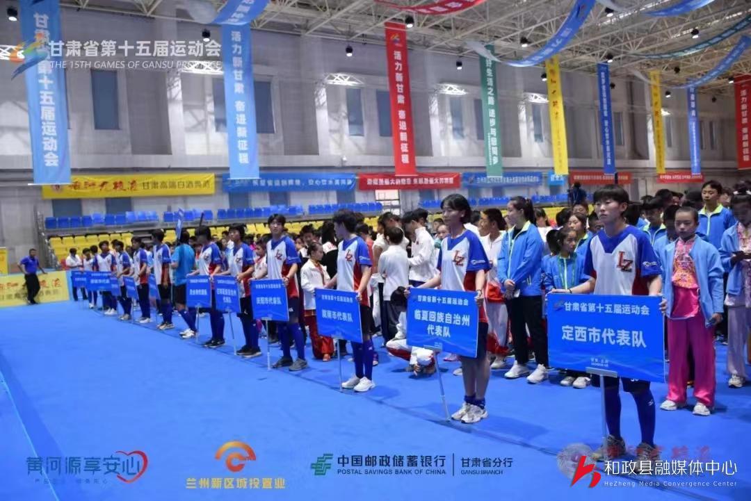 和政县选手任慧萌在甘肃省第十五届运动会上夺得银牌