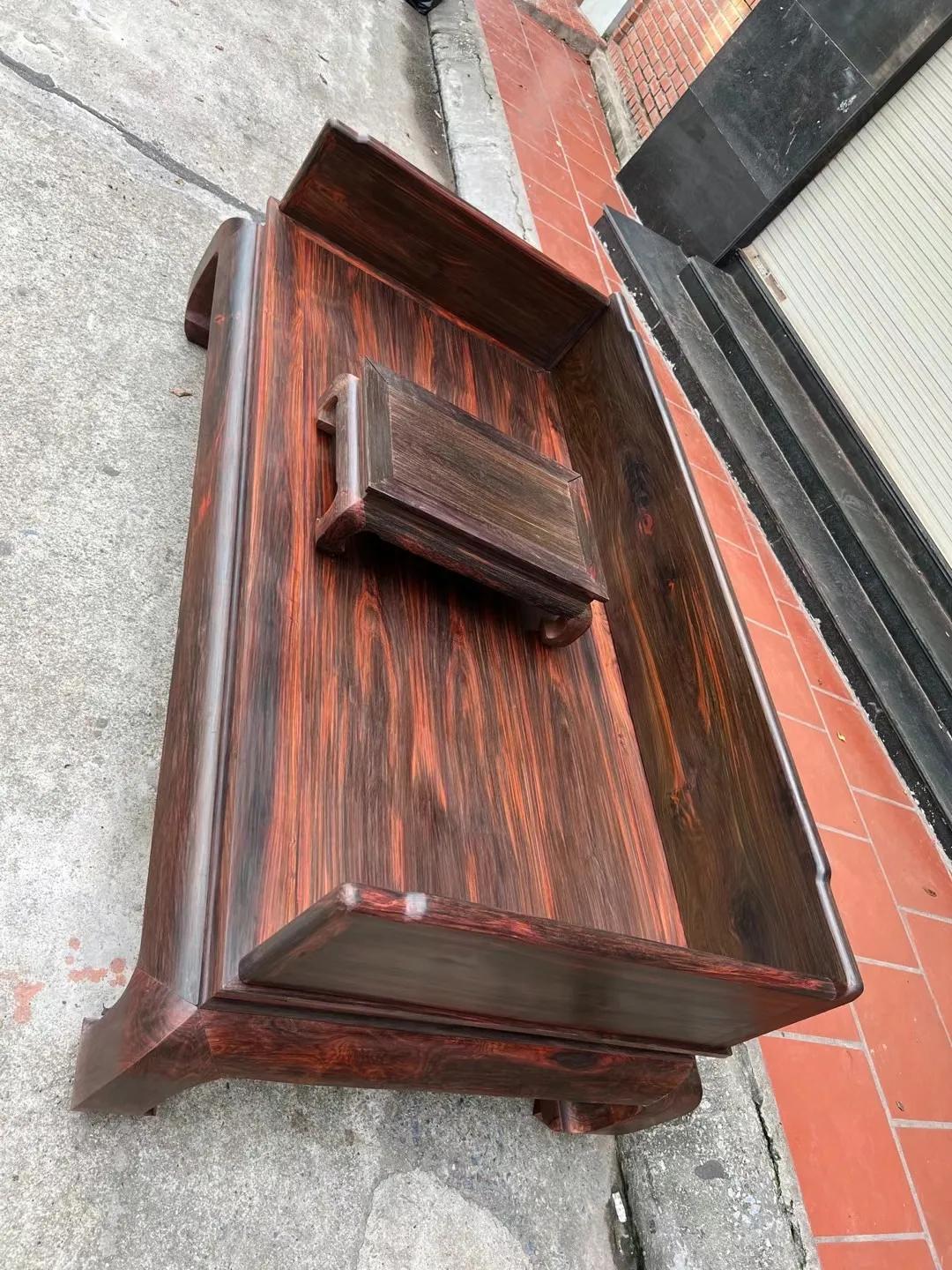 极品大红酸枝罗汉床,红木大红酸枝罗汉床