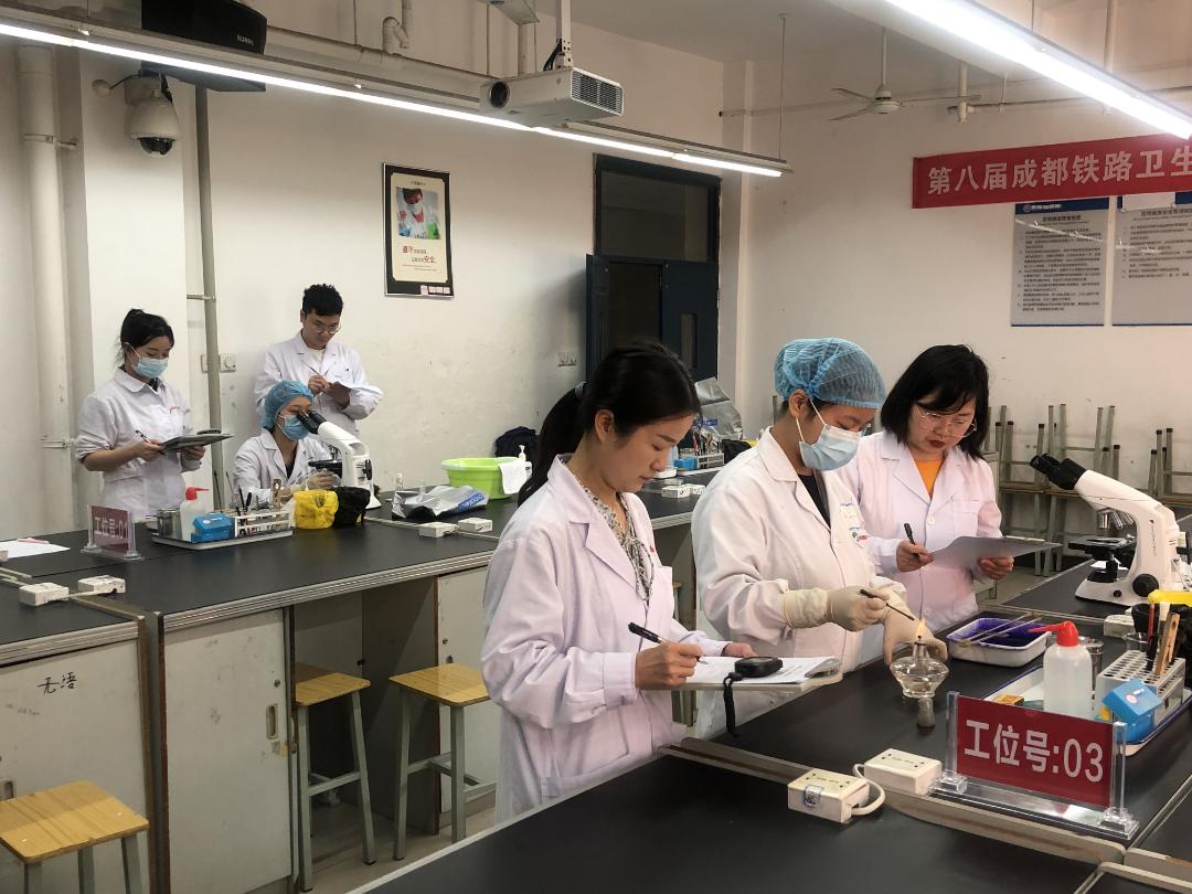 以赛促学以赛促教激励职工,党建引领以赛促学