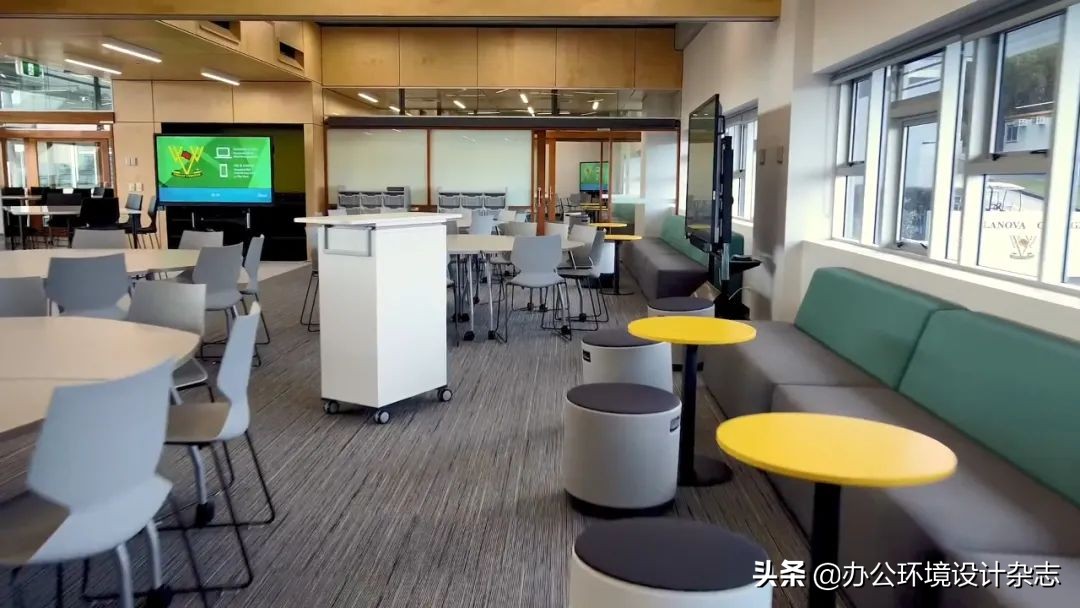 学校办公家具设计,学校办公室室内设计效果图