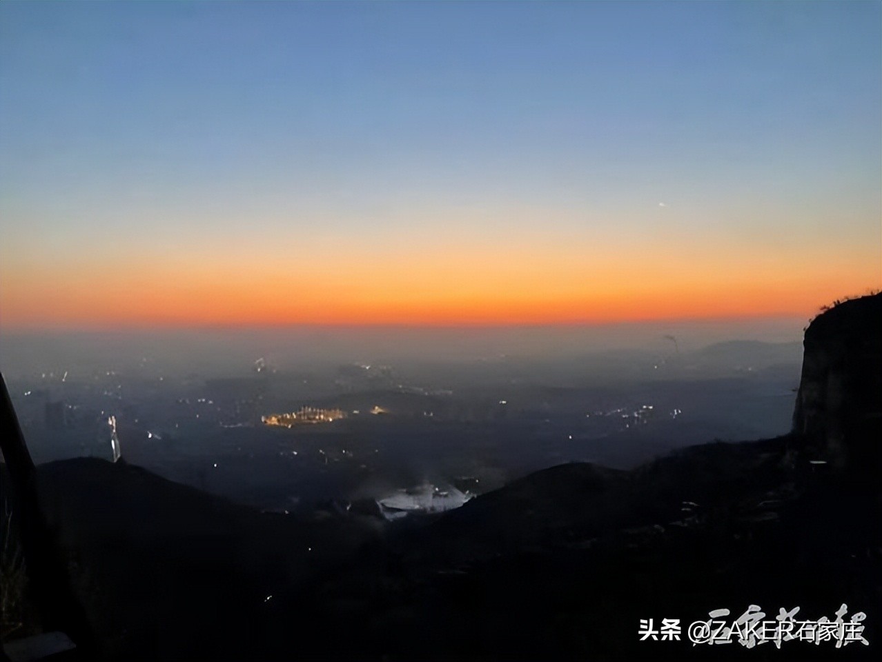 抱犊寨几点爬可以看日落,抱犊寨爬山攻略夜间时间