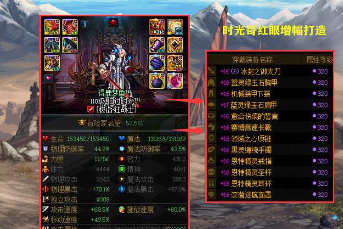 红眼曾经的巅峰流派,红眼一线职业