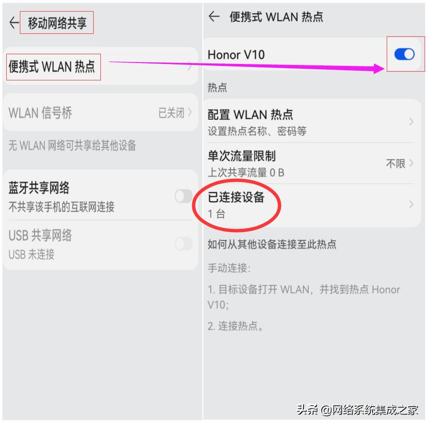 电视怎样用手机流量上网,用手机流量连接电视