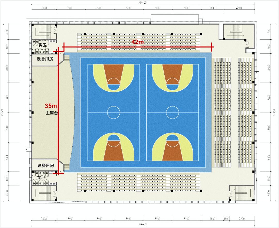 小学体育馆设计案例大全,学校体育馆功能设计方案