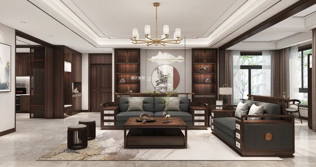 现在豪宅流行的风格户型,这个户型需要怎样装修