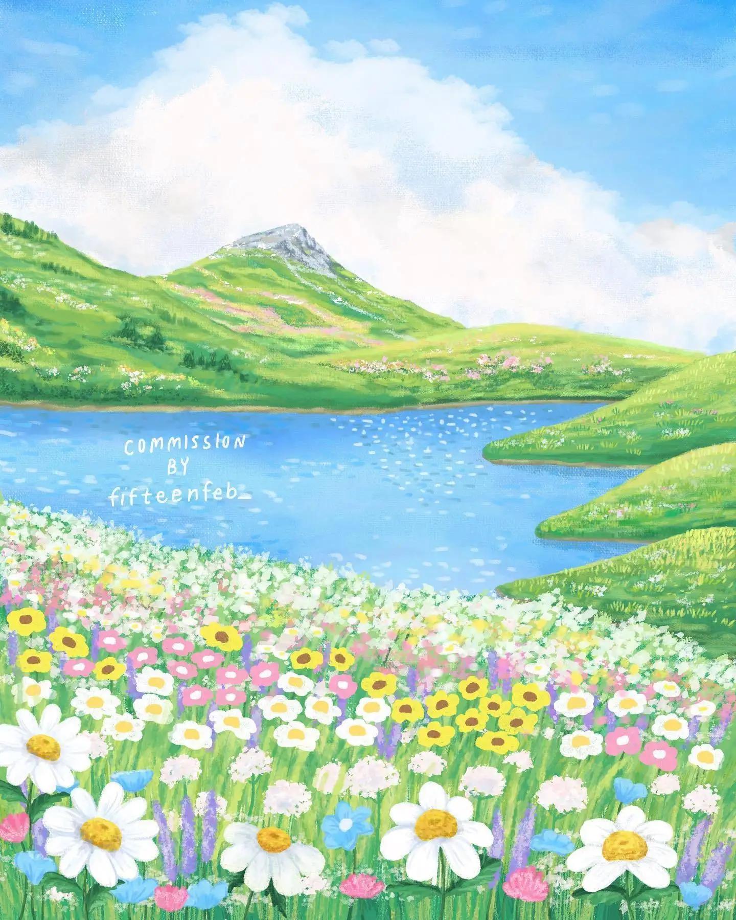 一组极具个人风格的插画,一组很有意境的插画