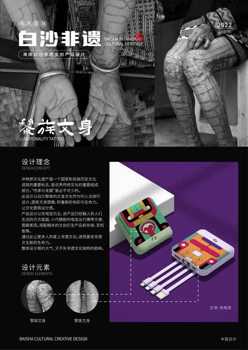 山水黎乡·绿韵白沙2022海南白沙黎族自治县文创设计大赛获奖作品公示