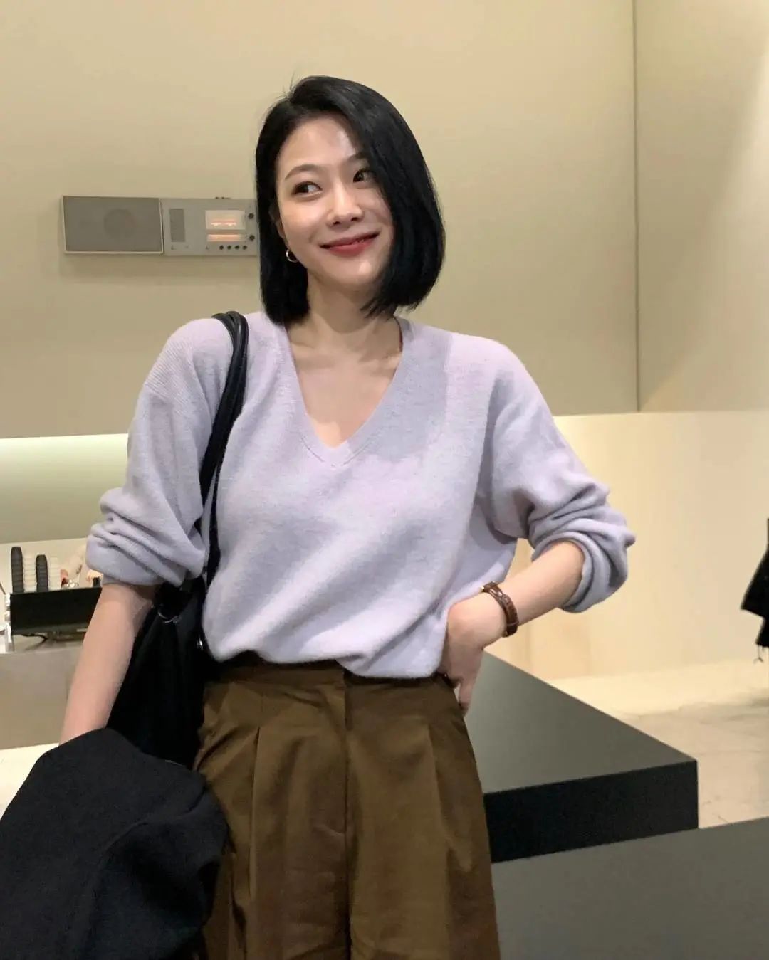 短发夏季气质穿搭高级感,夏季时尚个性精神短发