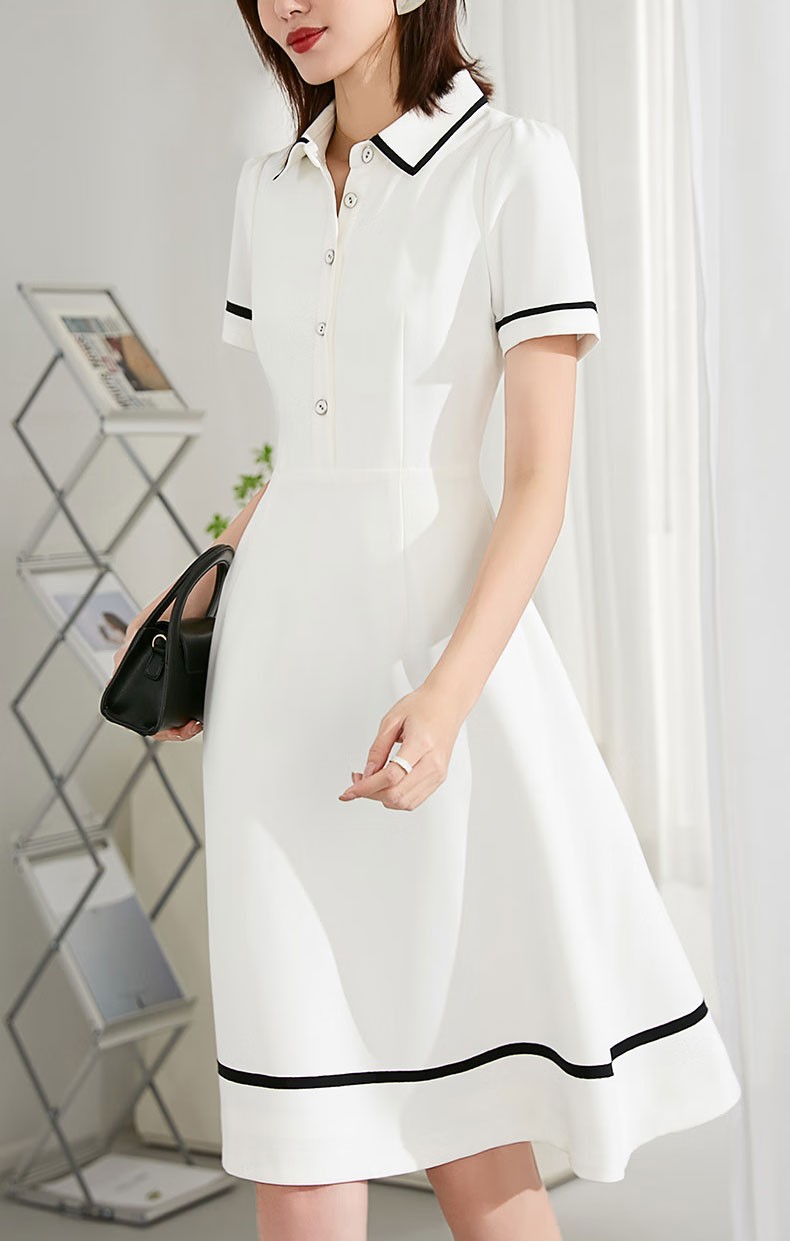 夏季温柔系小白裙,小白裙自带的清凉感和清新气质