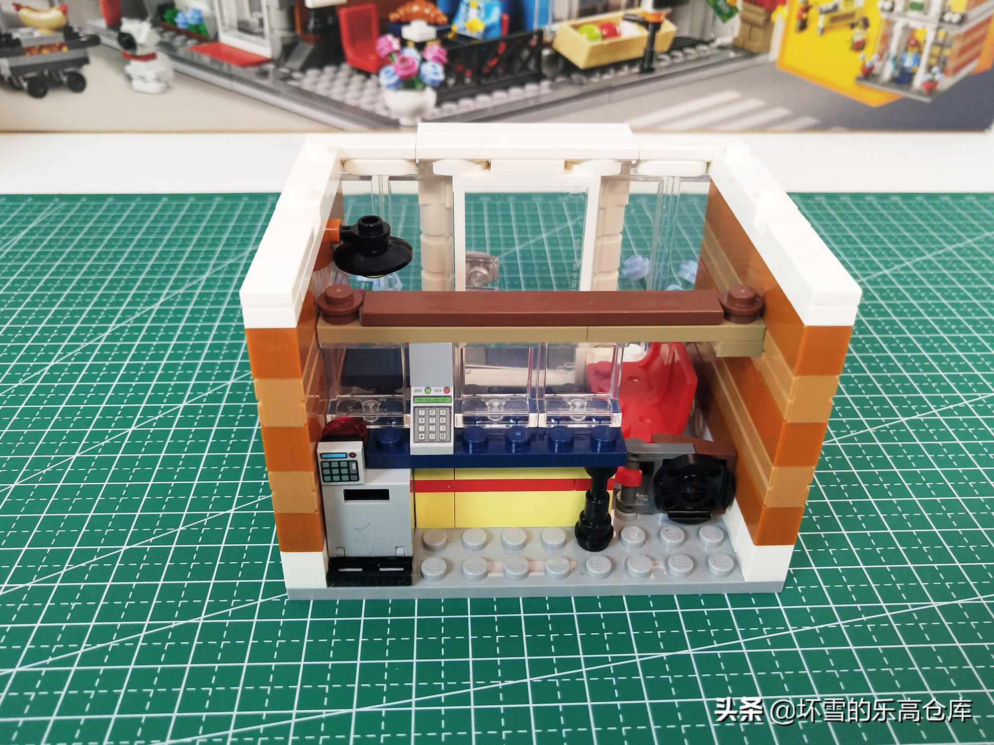 又大又炫酷的城市乐高,乐高创意百变街