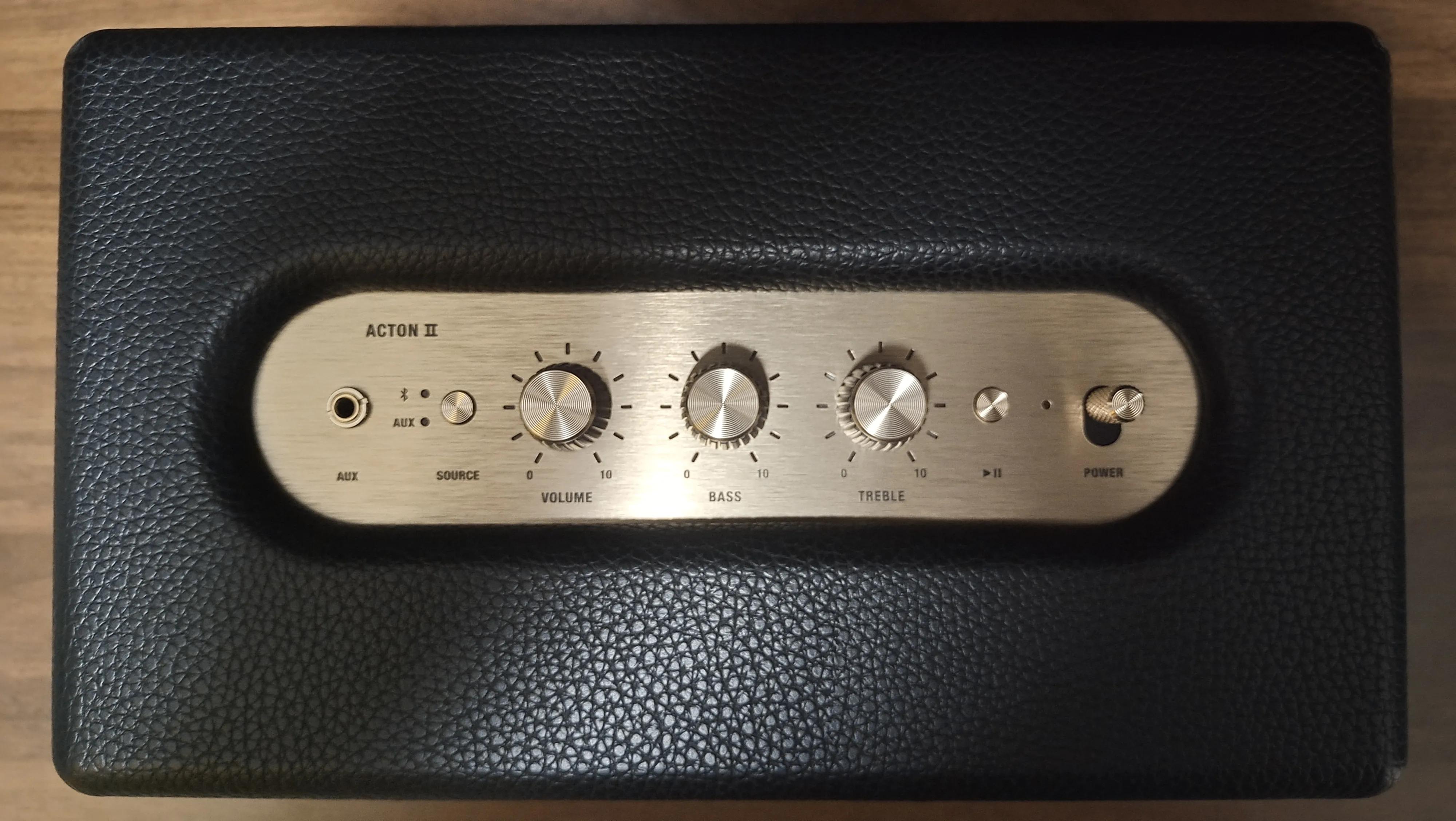 马歇尔acton二代开箱测评,马歇尔acton2外观