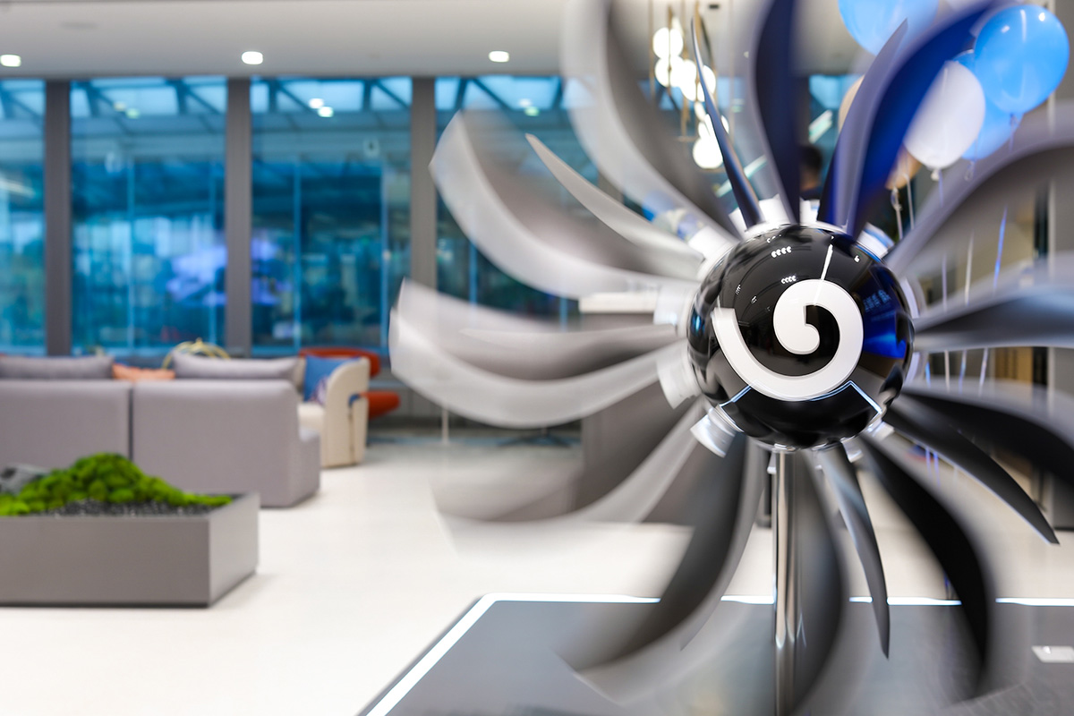 浩瀚无垠，天际探索之旅：GE航空北京办公场所设计