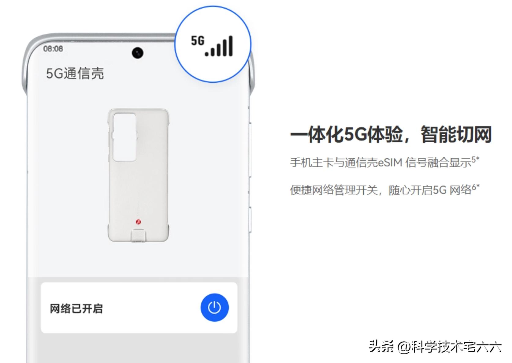 支持5g的华为p系列手机,华为p60送的5g壳真的能变成5g吗