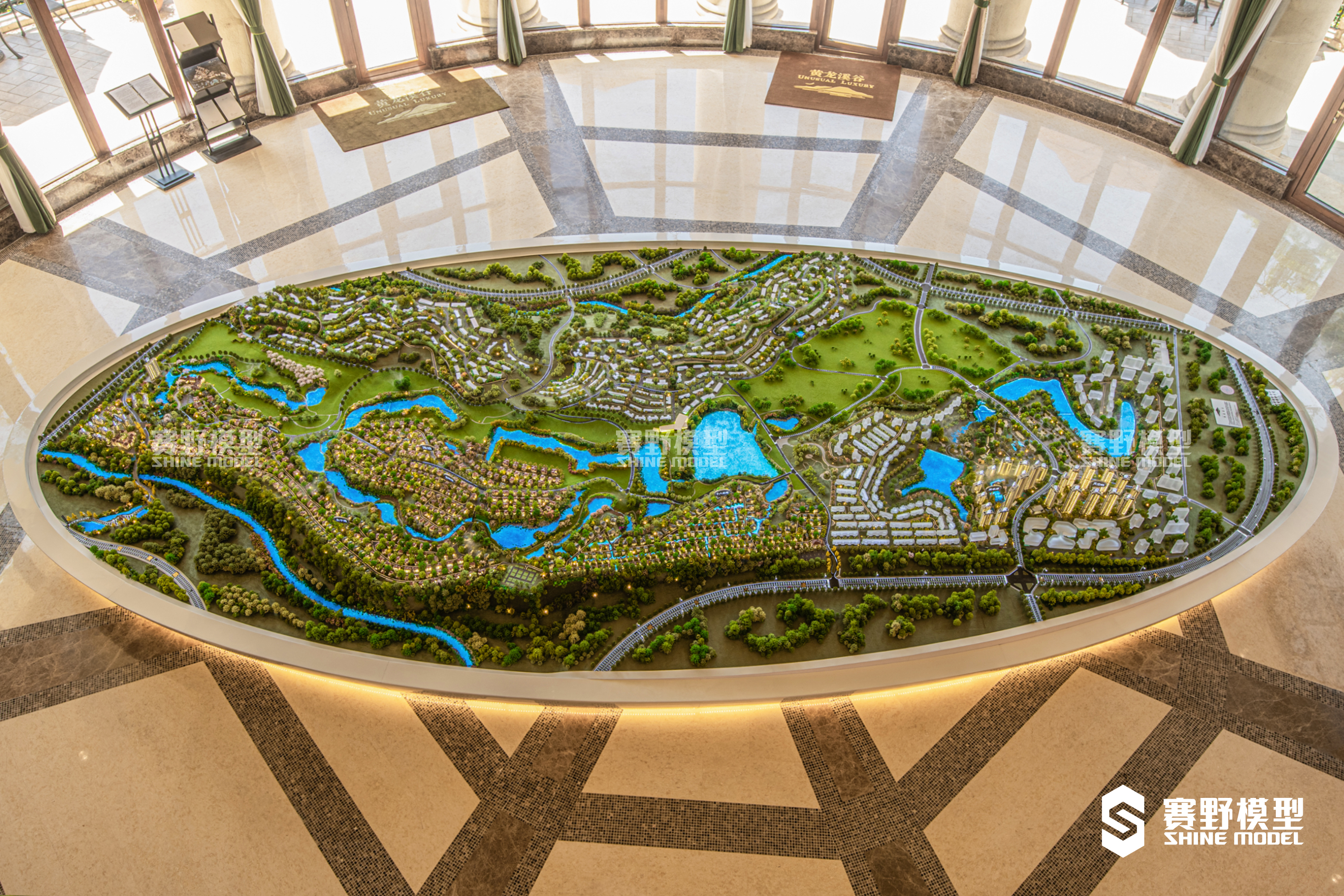 眉山黄龙溪谷独栋别墅,黄龙溪谷沙盘