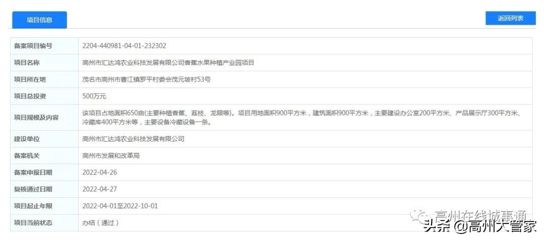 高州投资50亿,高州投资6亿地产