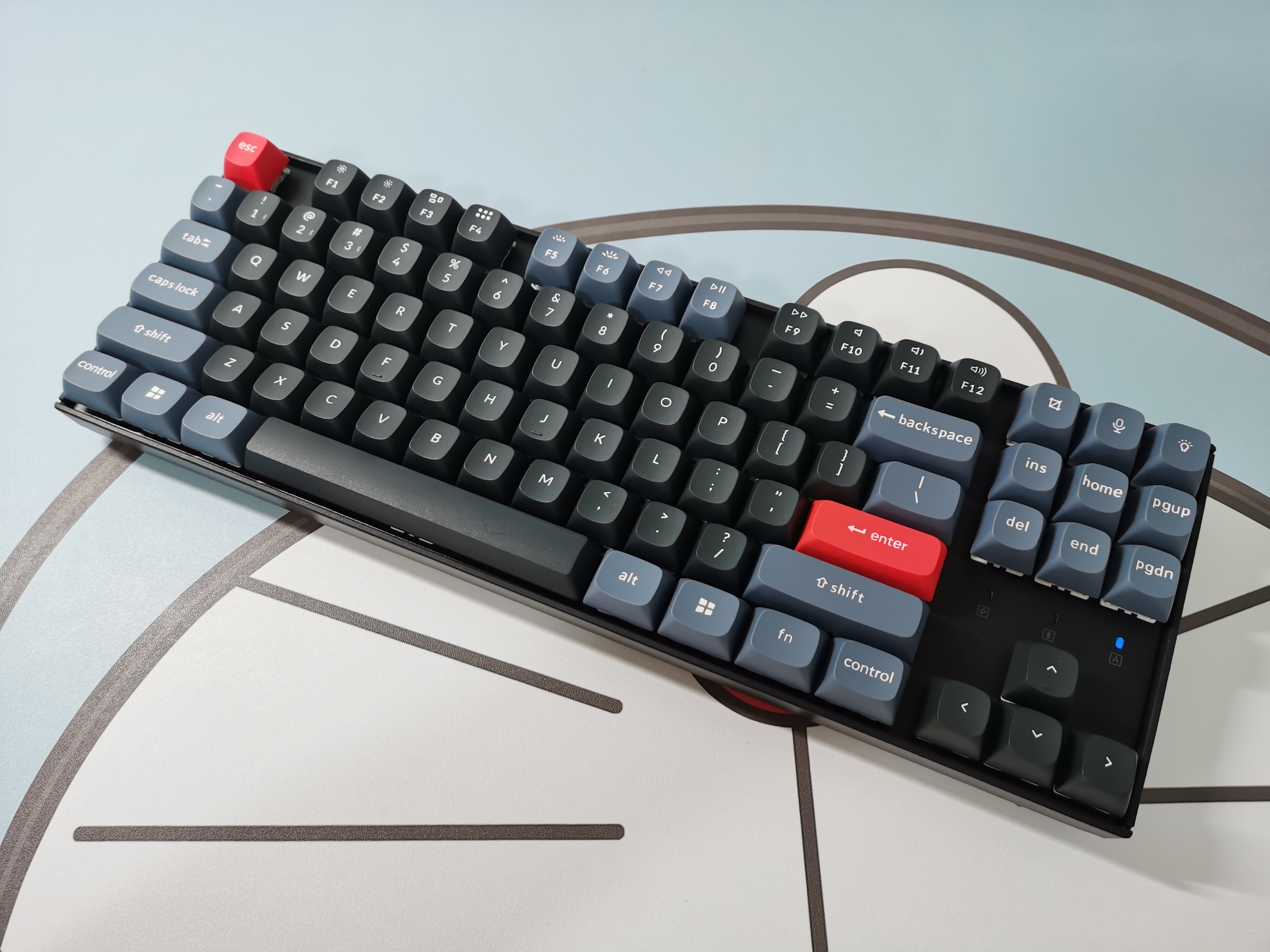 keychron机械键盘属于什么水平,keychronk8机械键盘rgb灯效