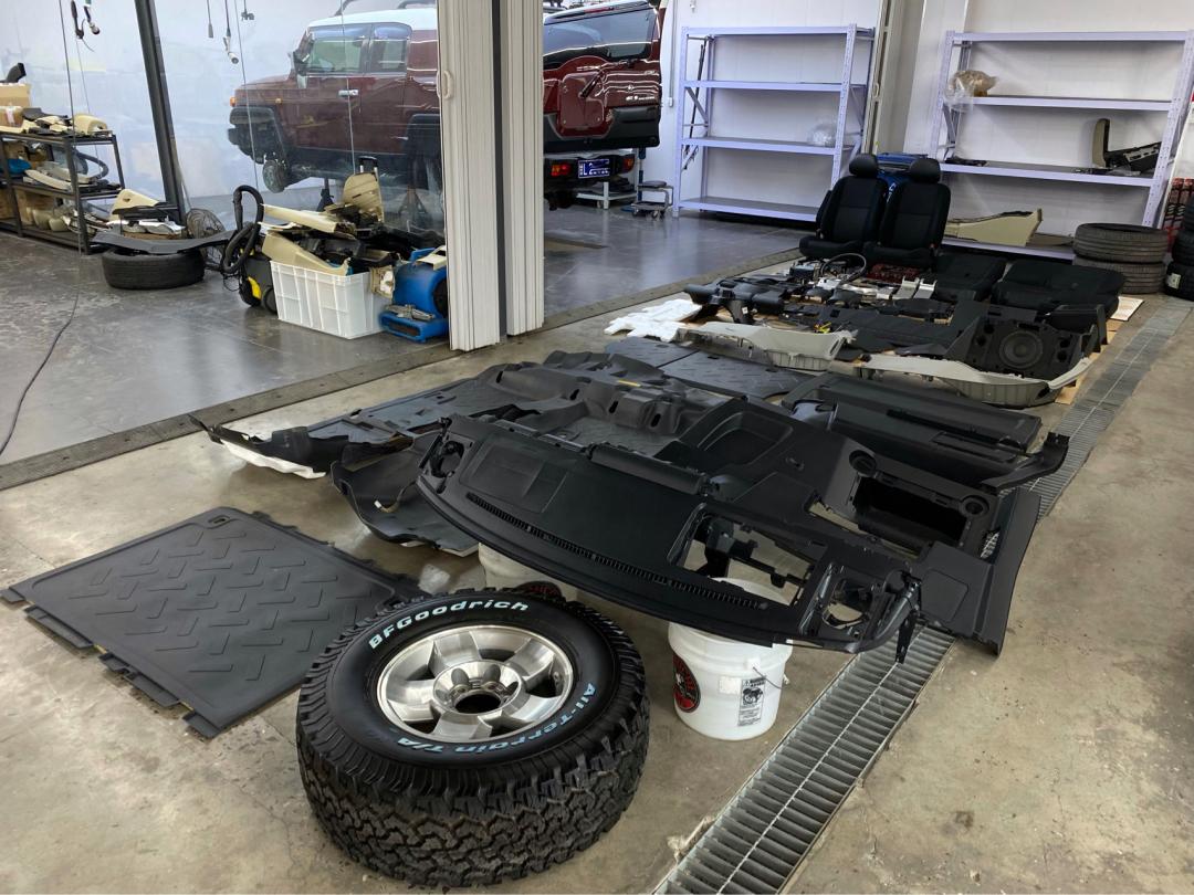 翻新07款丰田酷路泽,07年丰田fj酷路泽翻新