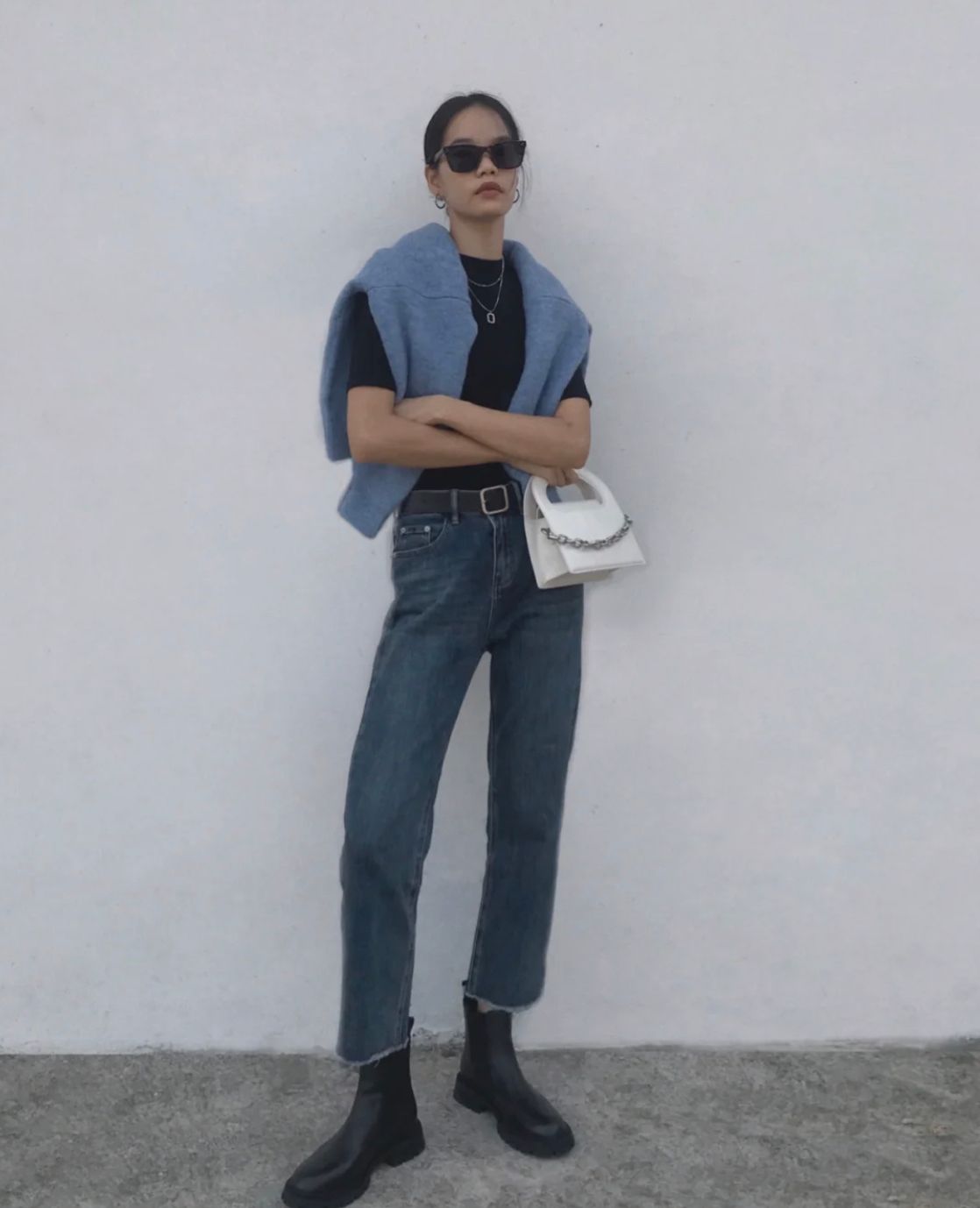 秋冬必备的切尔西靴,英伦风平底切尔西靴