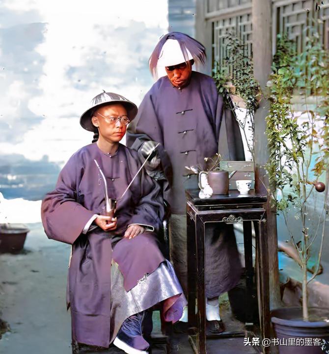 清朝早期老照片高清修复,清朝老照片修复高清复原