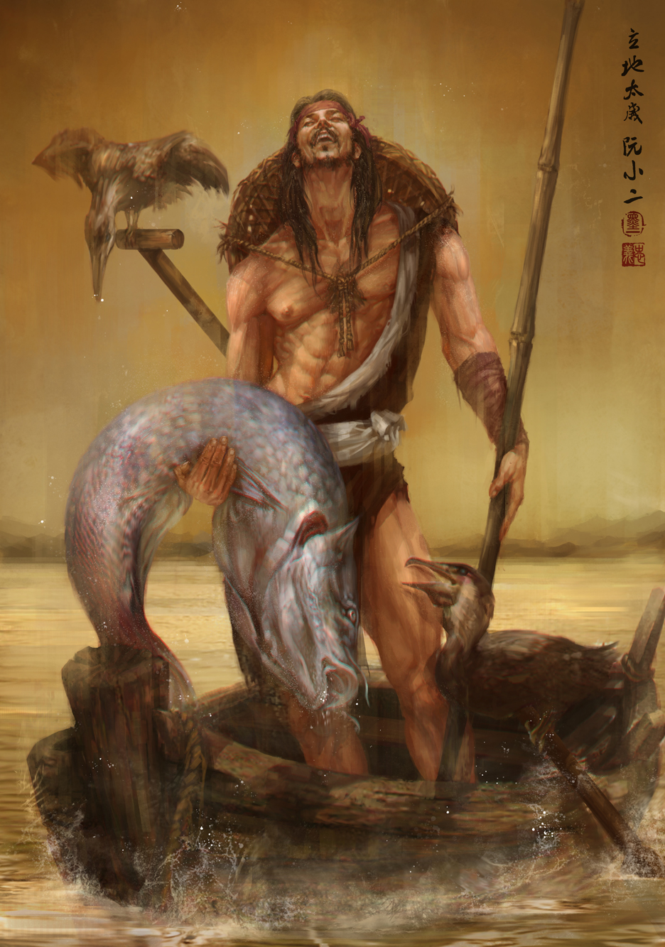 天假神柄专其雄——张墨一水浒人物肖像赏析