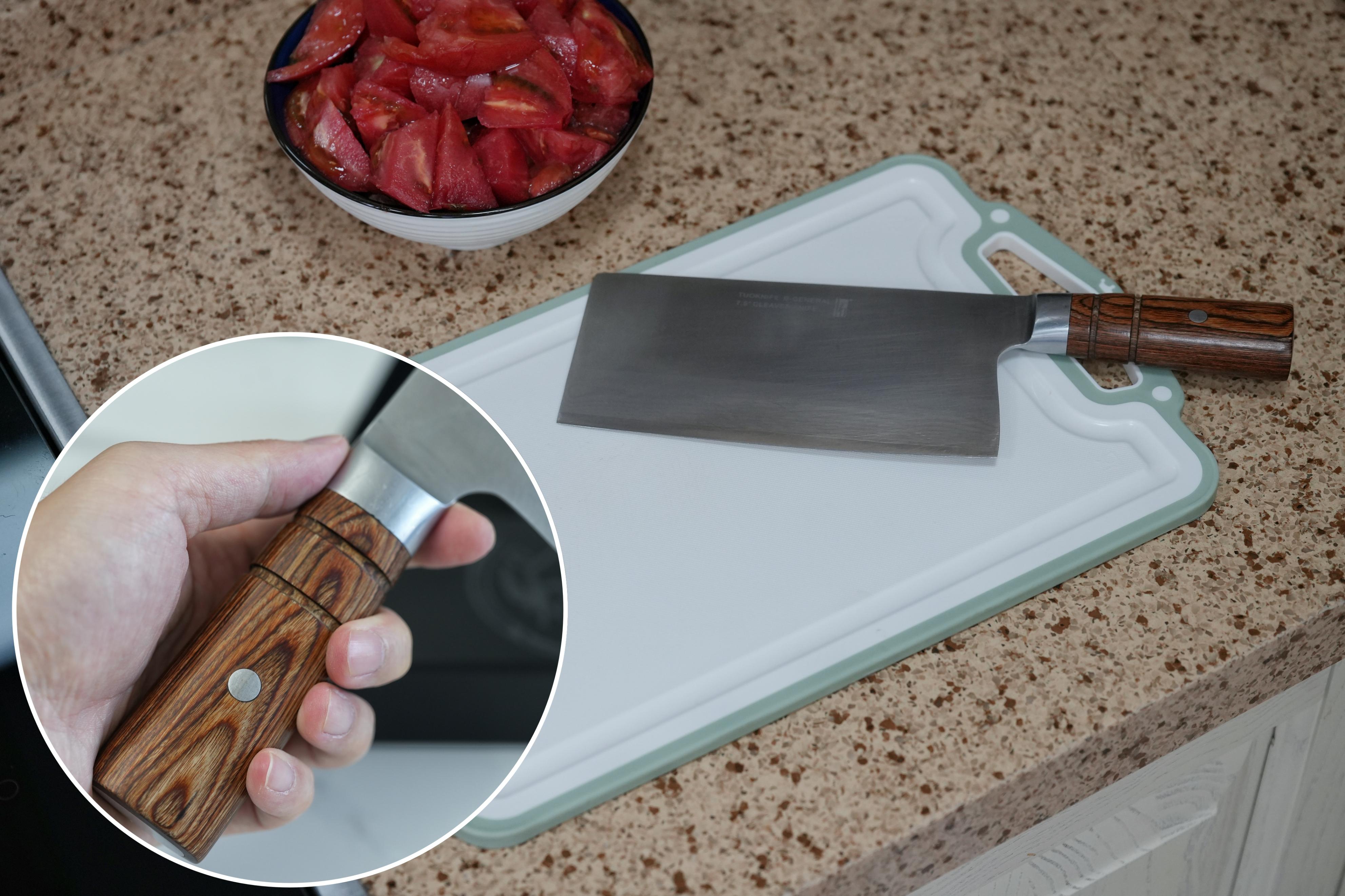 aus10的主厨刀测评,aus10刀测评