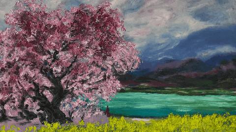 57岁北漂女工，在女厕3㎡管道间里画画：这里安放我的灵魂