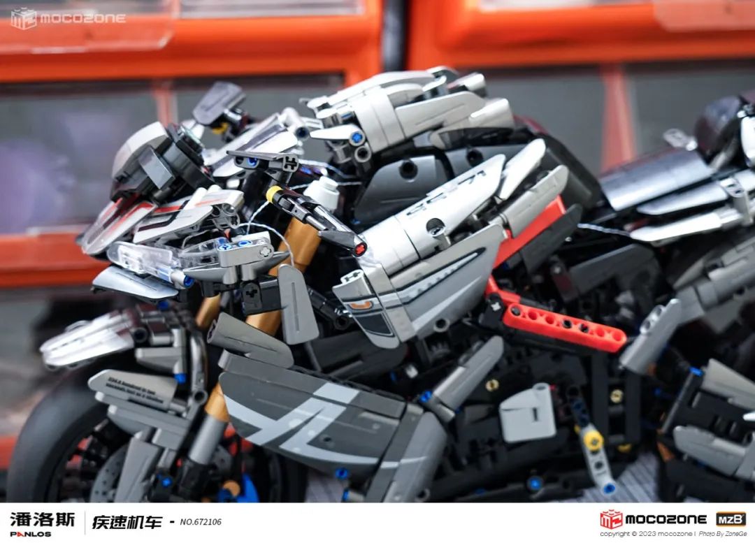 积木摩托车测评,纳扎雷摩托车积木测评