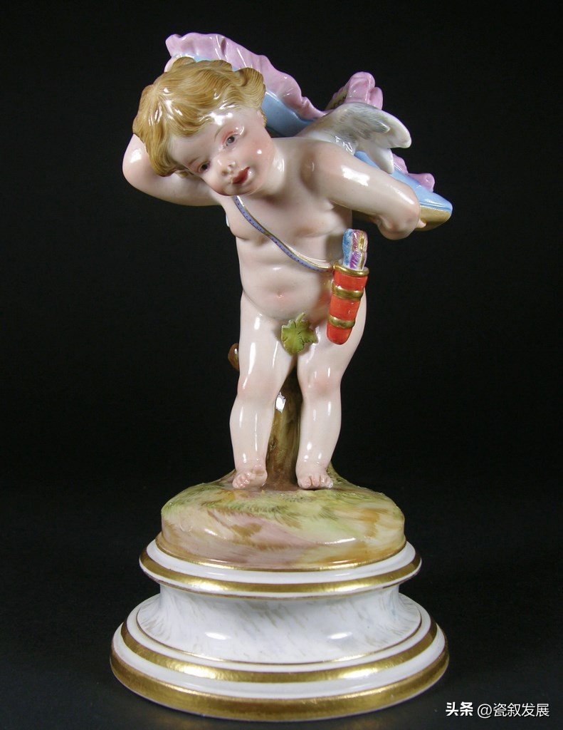 欧洲瓷器之祖-梅森Meissen制瓷厂-爱神丘比特“爱”主题瓷塑（2）