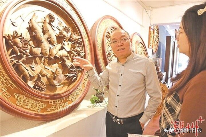 潮州木雕和福建木雕,潮州木雕的独特技法