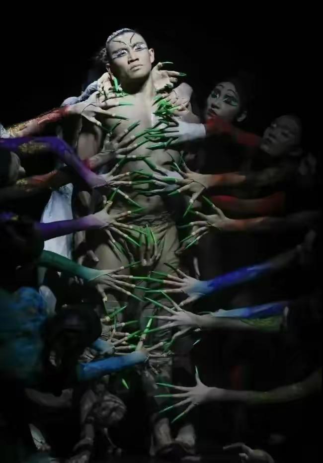 杨丽萍与男舞者惹争议,杨丽萍回应舞者造型被指不雅