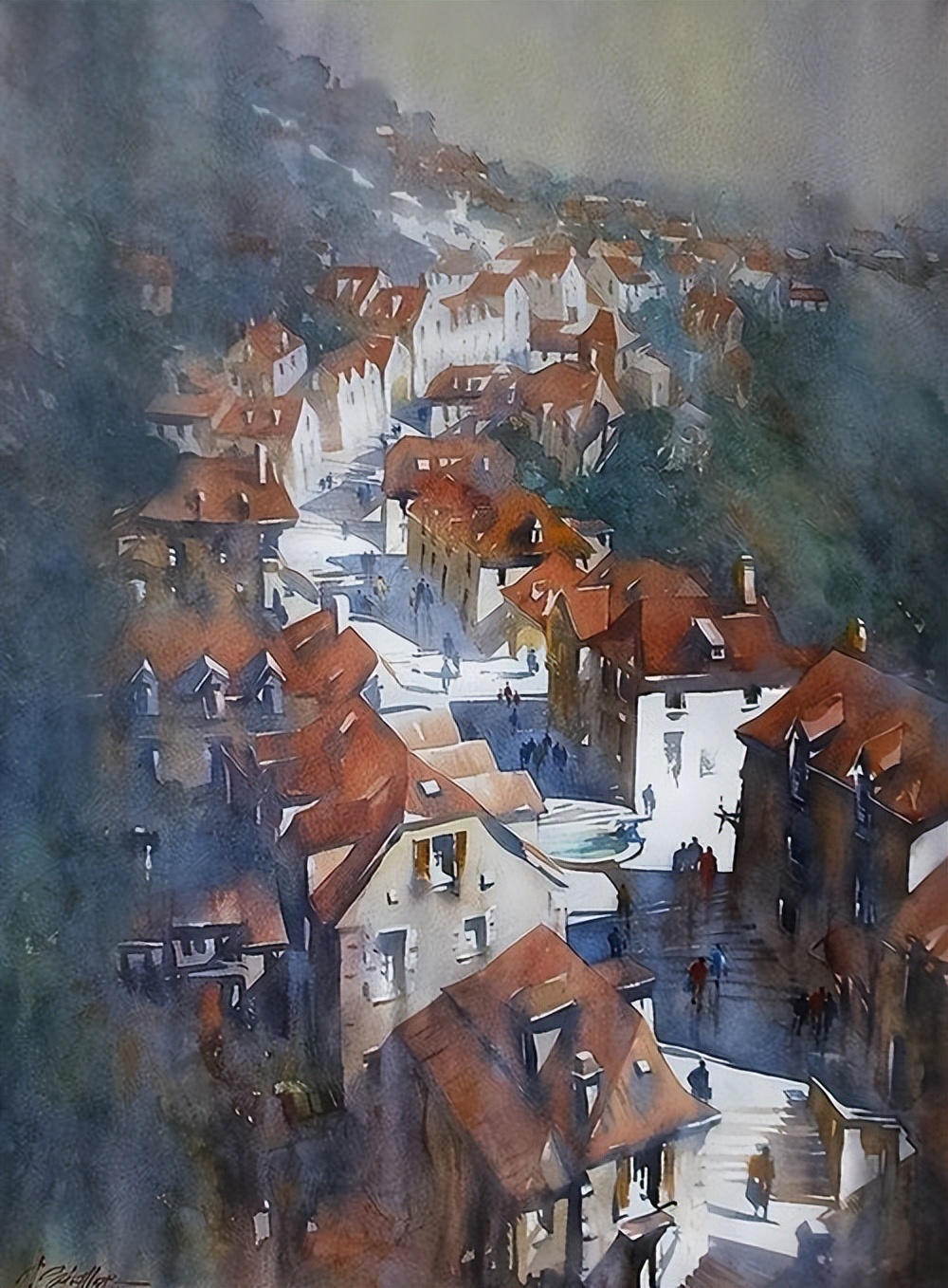 18世纪英国画家托马斯·格尔丁水彩画中的建筑表现研究