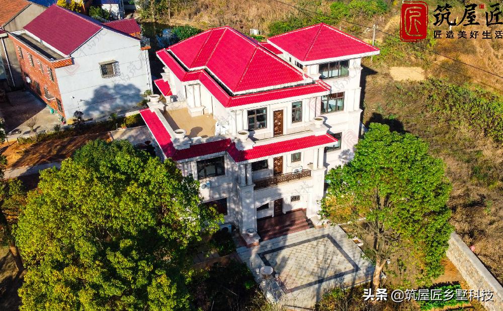 襄阳农村自建一层小别墅,襄阳农村自建房设计图