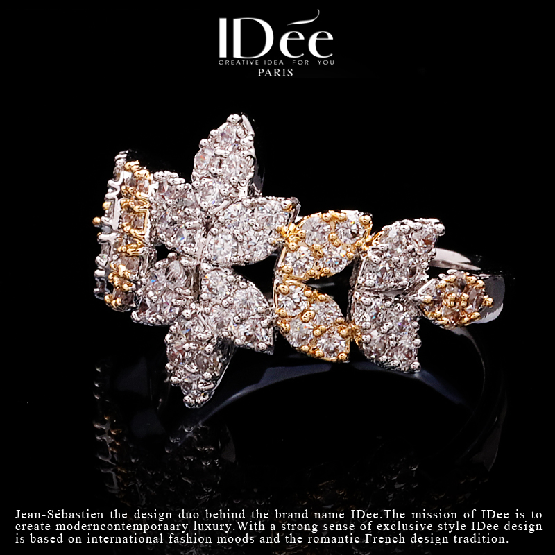 戒指设计感小众高级钻戒,设计感装饰钻戒