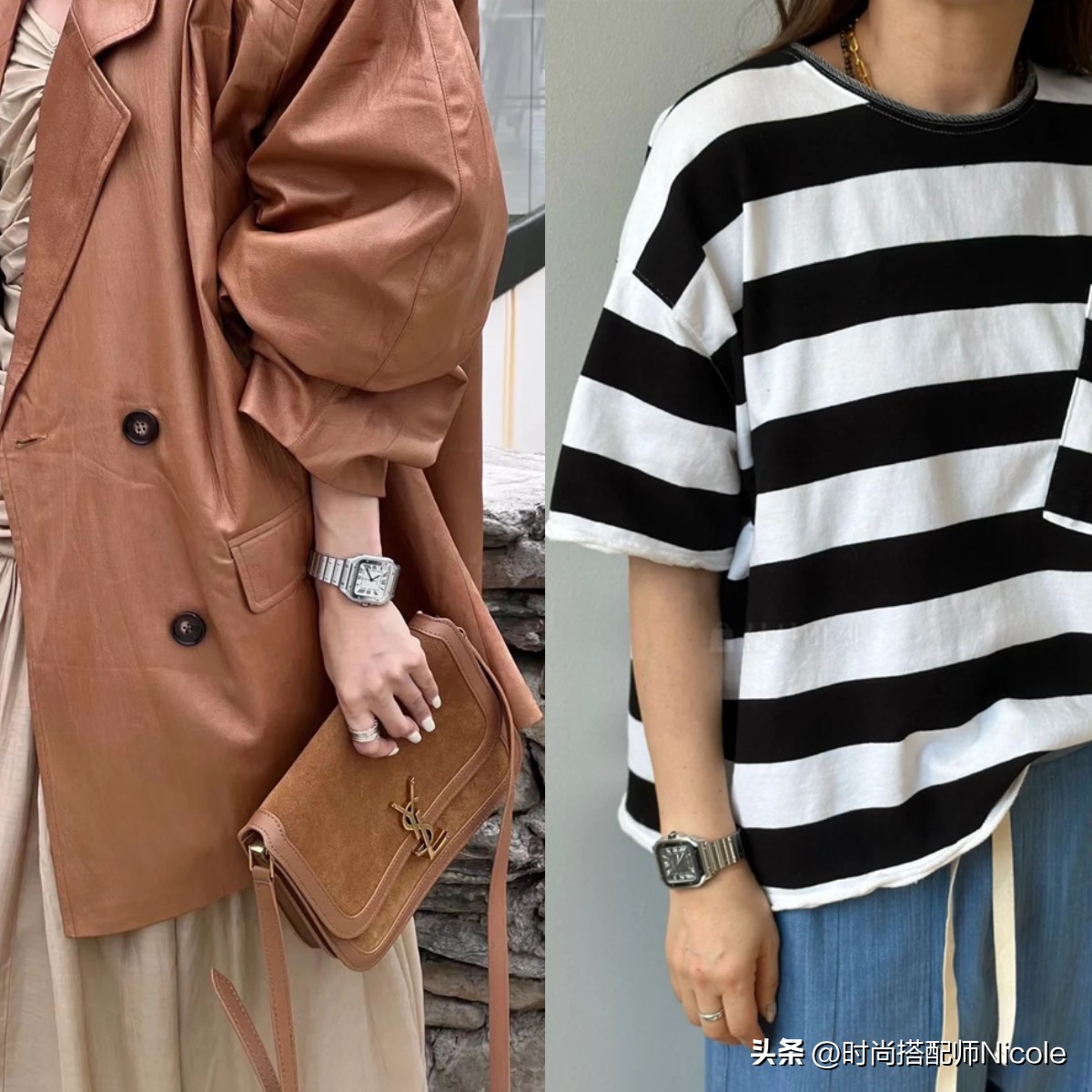 手表到底应该戴在哪只手,手表戴大表盘好看还是小表盘好看