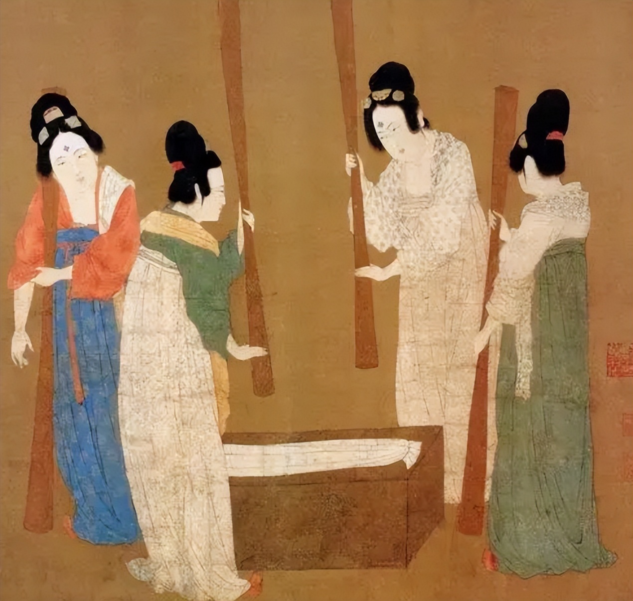 中国唐代服饰上的图案,唐代服饰代表服饰