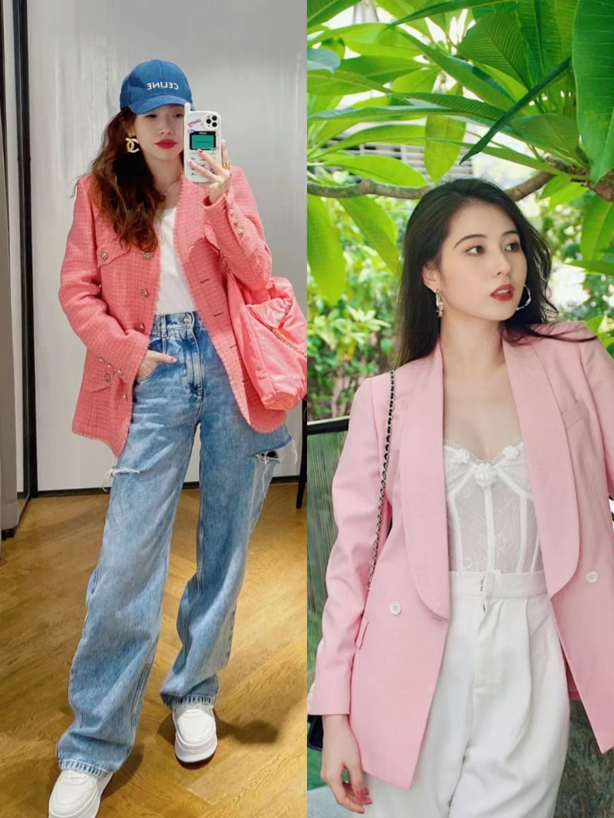 时髦小姐姐教你温柔风穿搭,超实用时尚的同色系穿搭