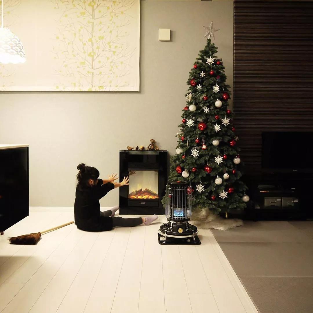 日本圣诞布置,日本圣诞节家庭布置