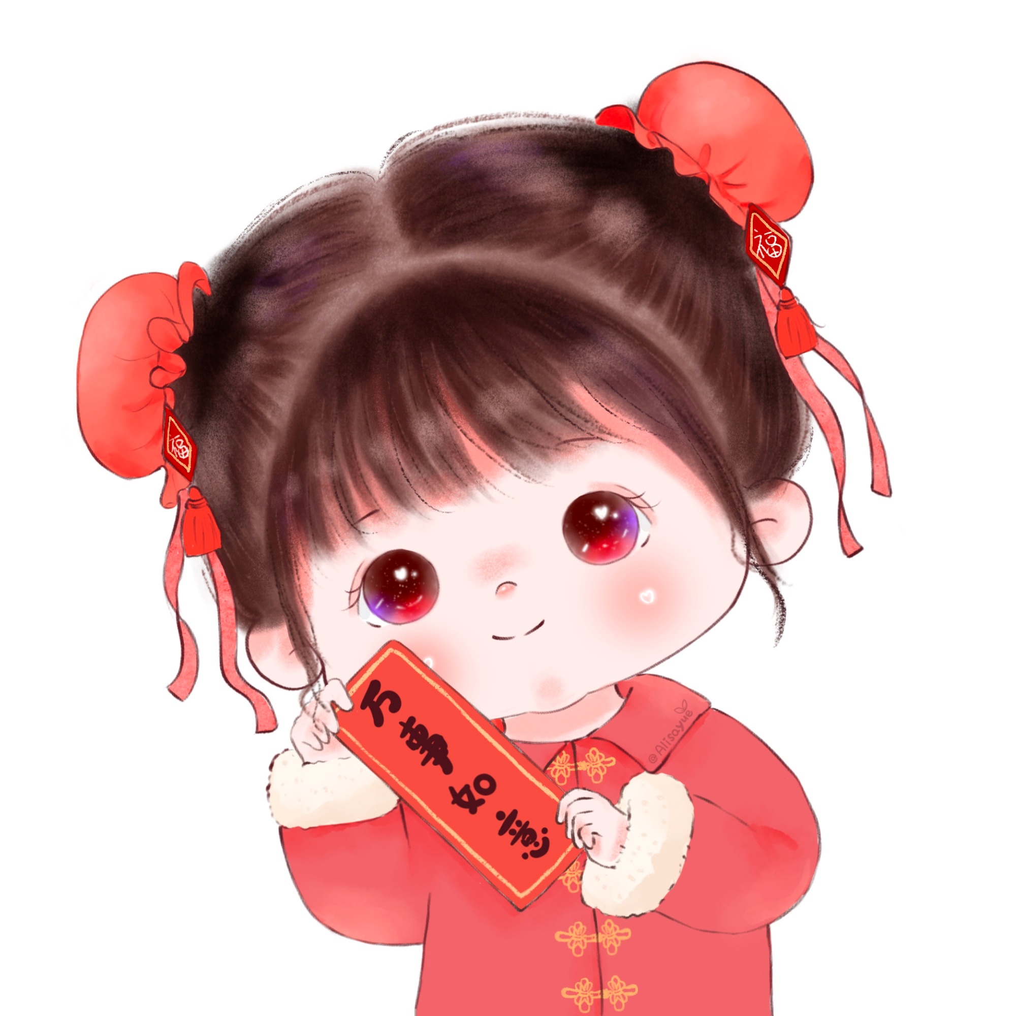 可爱小孩女头搞怪萌娃情头,情侣头像超可爱的萌娃新年情头