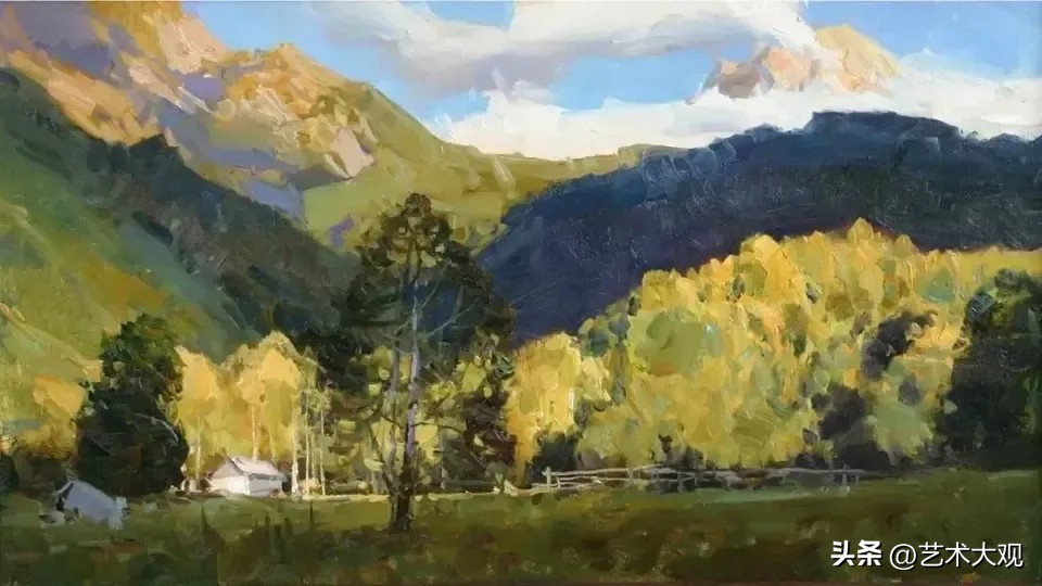 俄罗斯亚历山大巴比奇油画视频,亚历山大巴比奇写生视频全集