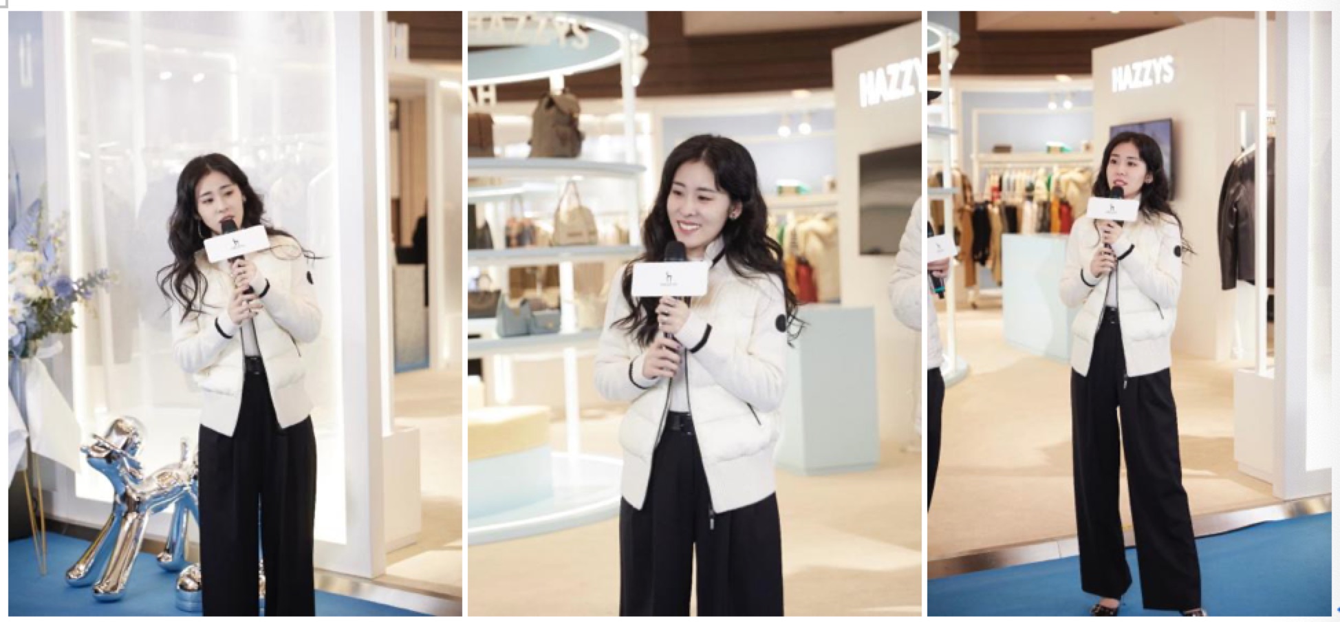 张碧晨时尚芭莎唱歌,张碧晨综艺骑行