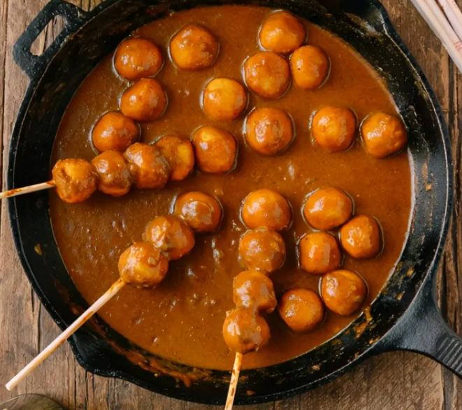 香港咖喱鱼蛋酱汁做法,香港咖喱鱼蛋制作视频