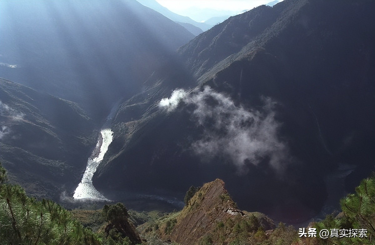 存货整理：我和更桑的雅鲁藏布大峡谷。1998（上）